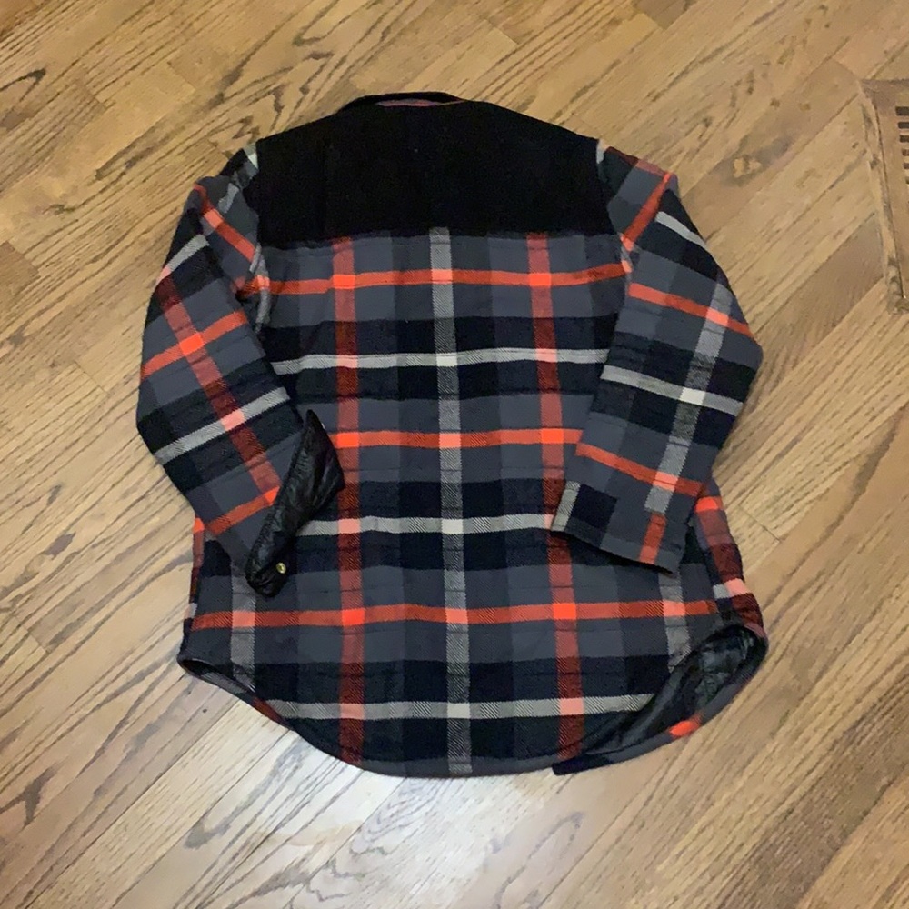Eddie Bauer Flannel Coat Size Medium - Picture 2 of 7